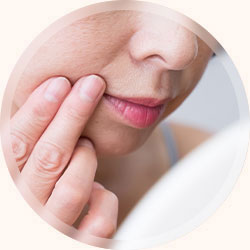 フェイスラインのもたつき