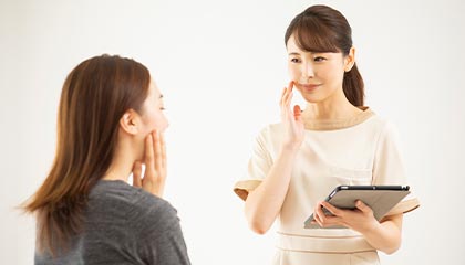 施術後のアフターカウンセリング